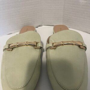 Aldo low heeled mule.